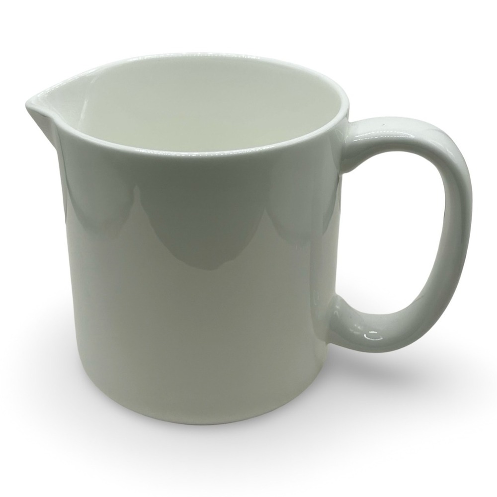Our Table Sawyer 12 oz. Creamer Bright White‎ Bone China Open Stock Replacement